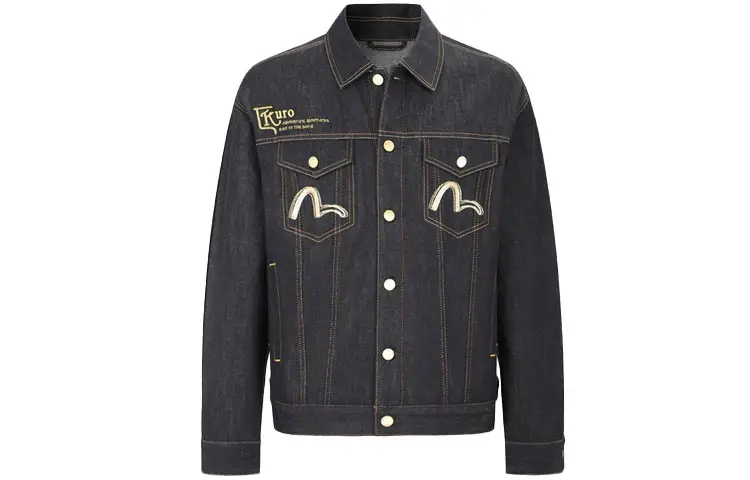EVISU FW21 Denim Jacket Men's Denim Blue