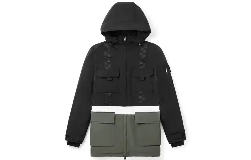 Vans Down Jacket Men's Black Gray