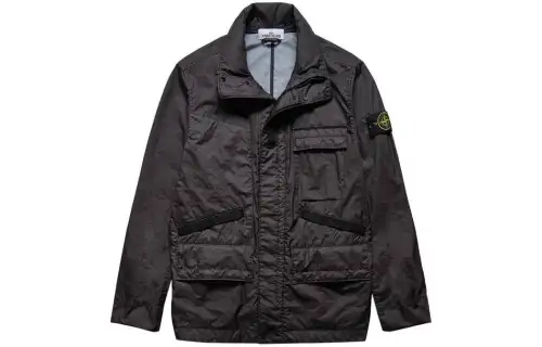 STONE ISLAND Jacket Men's Black