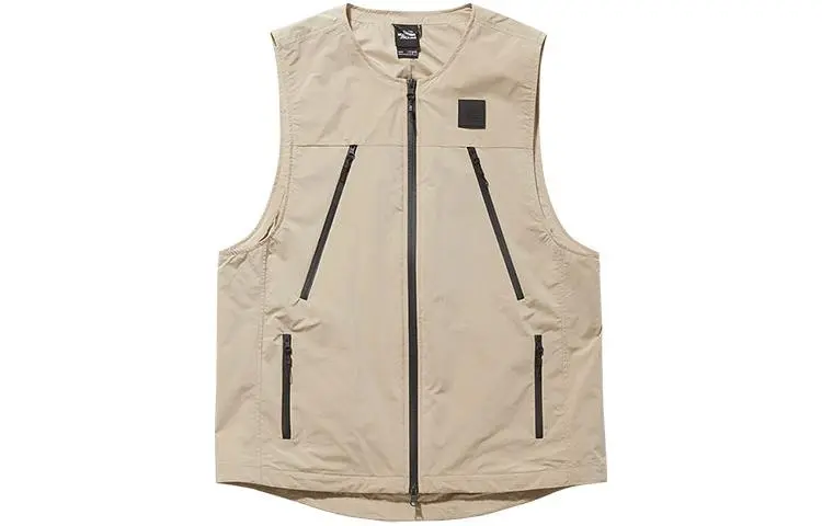 THE NORTH FACE Urban Exploration Vests Men's Khaki Crew Neck Moderate Workwear