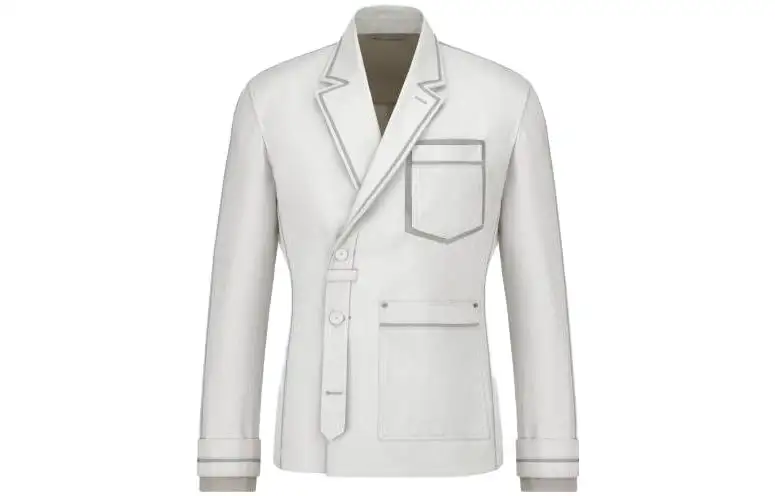 DIOR Business Suit Coat Men's White