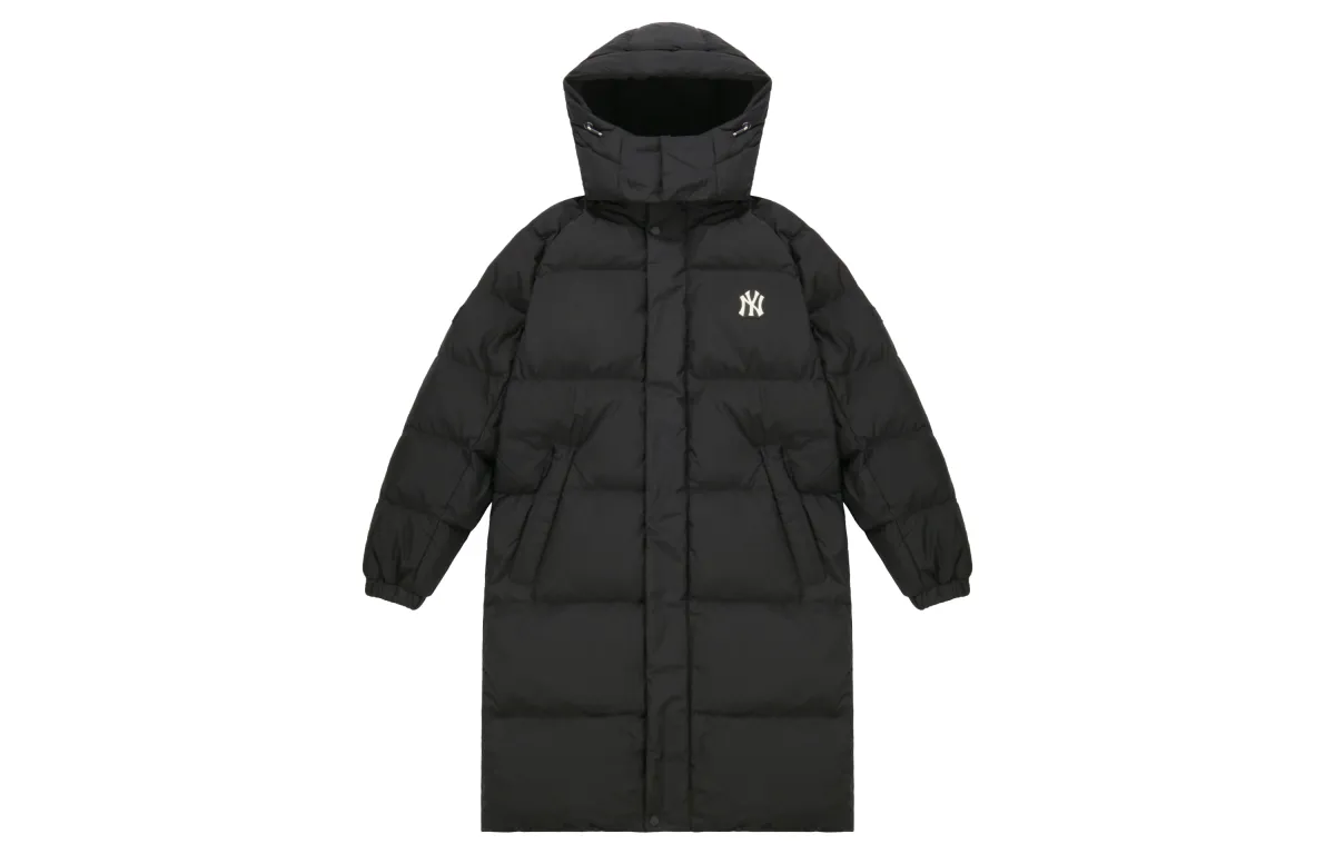 MLB Down Jacket Winter, Long Unisex Black