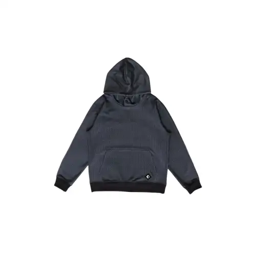 Converse Sweatshirts Men's Blue Hooded Moderate Regular