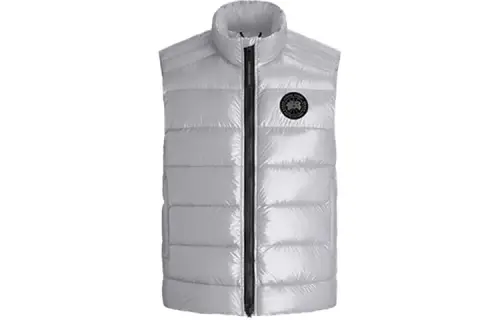 Canada Goose Crofton Down Vest Unisex Silver