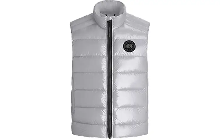 Canada Goose Crofton Down Vest Unisex Silver