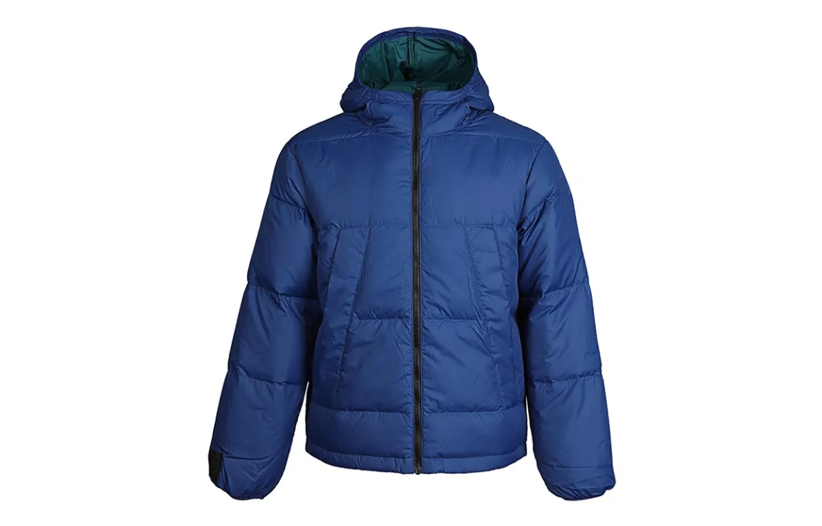 Nike Down Jackets Men's Coastal Blue Stand Collar Thickened Other