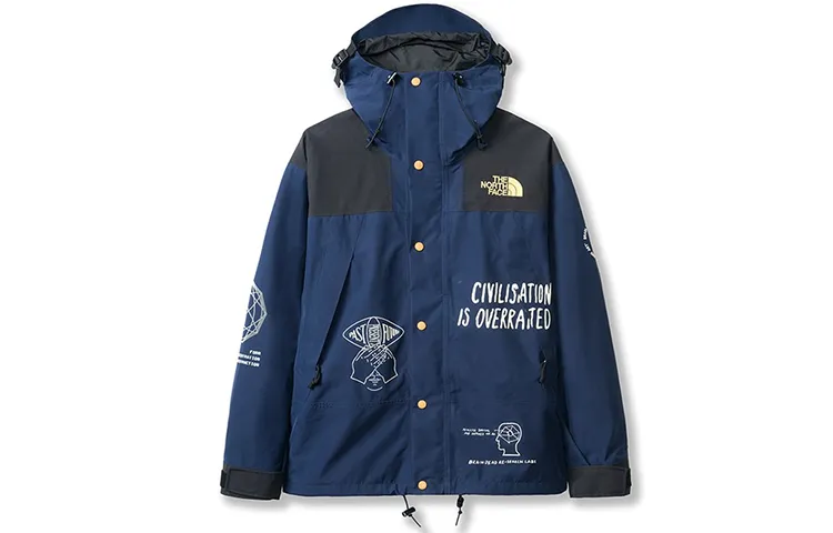 THE NORTH FACE X Brain Dead Civilisation Is Overrated Parka