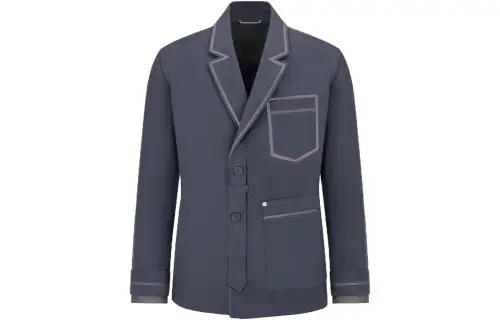 Dior Long Sleeved Belt Detail Jacket