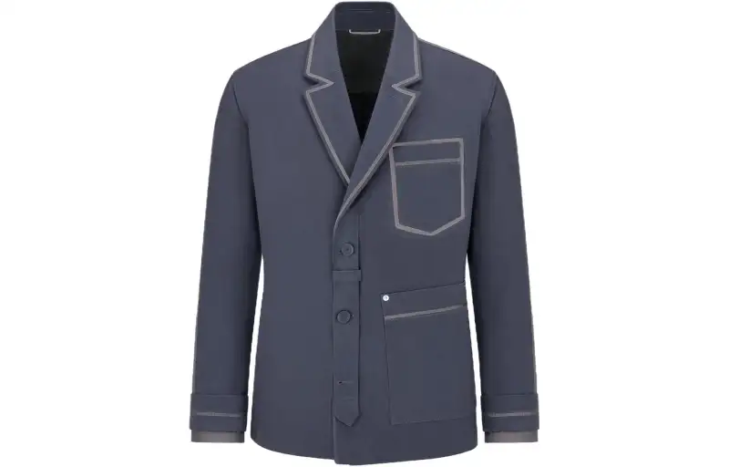 Dior Long Sleeved Belt Detail Jacket
