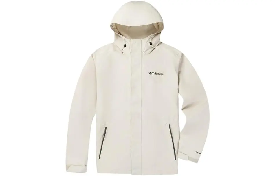 Columbia CAM HEIGHTS 2 Waterproof And Windproof To Keep Warm Windbreaker Jacket Unisex Ecru