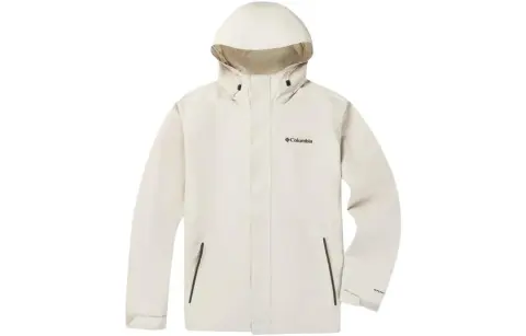 Columbia Windbreaker Jacket Men's Ecru