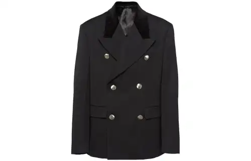 Prada Double-Breasted Tailored Blazer