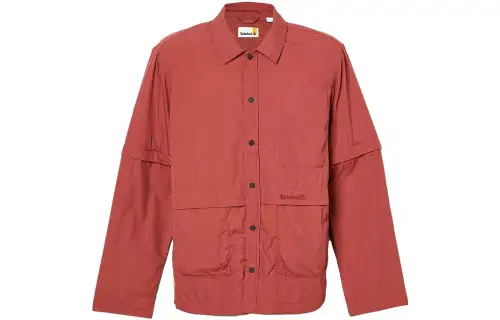 Timberland Jackets Men's Red Lapel Moderate Other