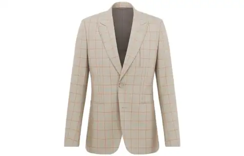 DIOR Business Suit Coat Men's Light Brown