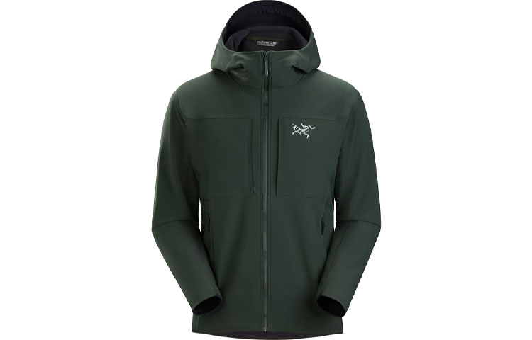 Мужская куртка Arcteryx Gamma MX Hoody (черные) — фото 25