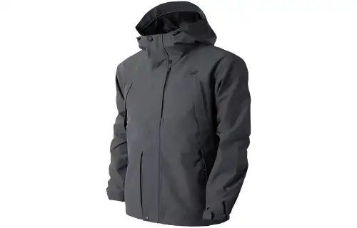New Balance UNI ESS Jackets Men's Black Hooded Moderate Other