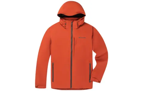 Columbia Outdoor Sports Windbreaker Jacket Men's Dark Night Red