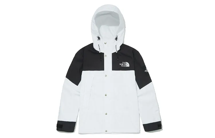 THE NORTH FACE Waterproof And Windproof Windbreaker Jacket Unisex White