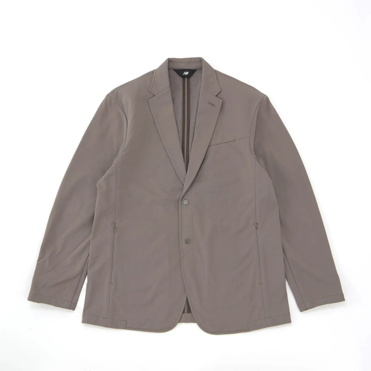 New Balance Business Suits Men's Brown Suit Collar Moderate Business Suit
