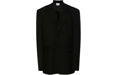 Vetements Oversize Button-Up Blazer