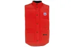 Canada Goose Logo Patch Zip-Up Vest