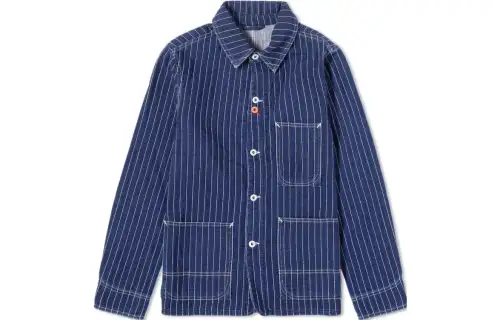 Kenzo contrasting-stitch denim jacket