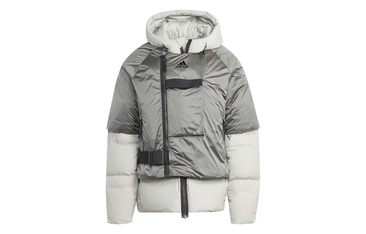 Adidas Down Jacket Winter Men's Metallic Gray