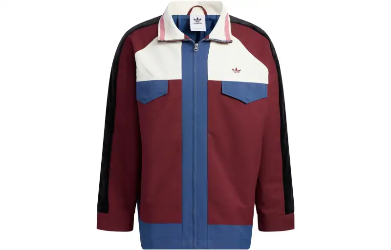 Adidas Originals Jacket Men's Dark Red