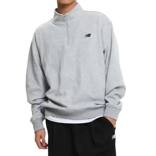 New Balance UNI Essential SEMI Sweatshirt Men's Gray