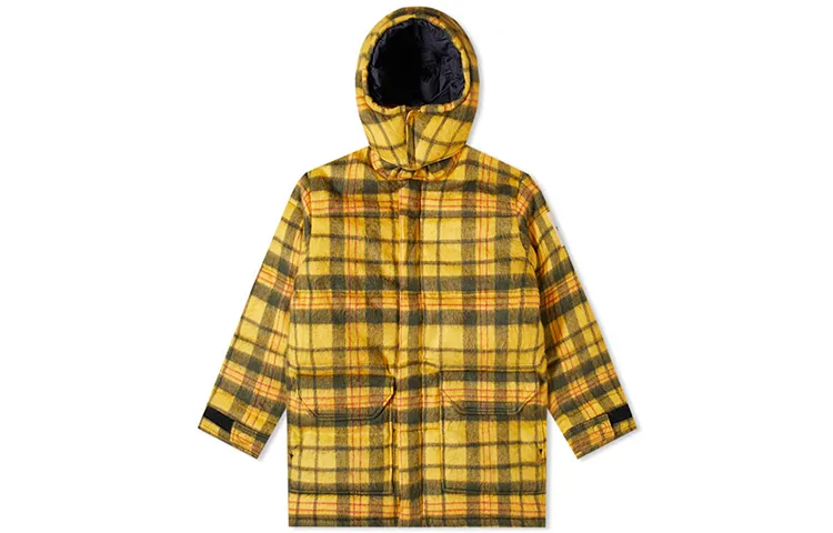 THE NORTH FACE Check Down Jacket Men's Yellow