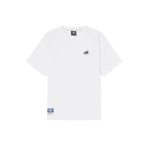 New Balance UNI Beach Run T Shirt Unisex 10 White