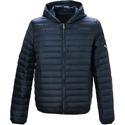 PRADA Jackets Men's Dark Blue Hooded Moderate Other