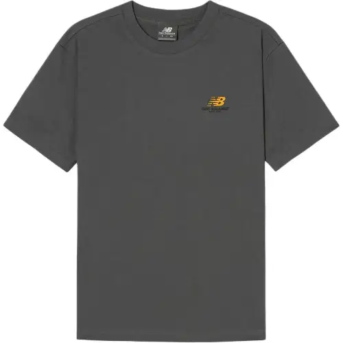 New Balance UNI NB BOYSEMI Over FIT T Shirt Unisex 60 Charcoal
