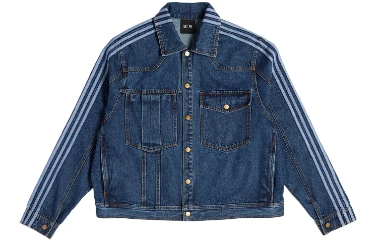 Adidas Originals x Ivy Park Denim Jacket Unisex Blue