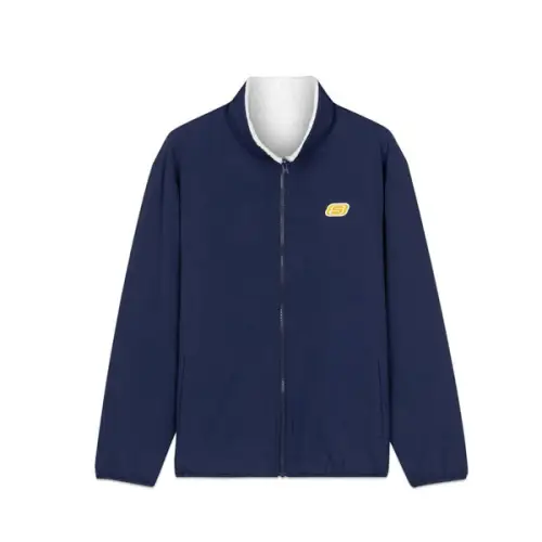 Skechers Jackets Men's Bright White Stand Collar Thickened Other