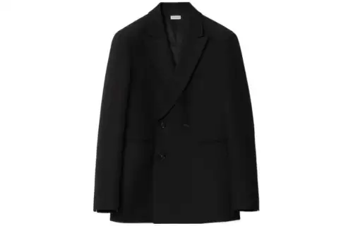 Burberry FW23 Business Suit Coat Men's Black