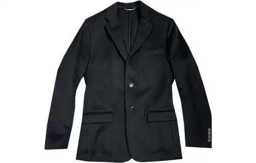 DIOR Business Suits Men's Black Suit Collar Moderate Business Suit
