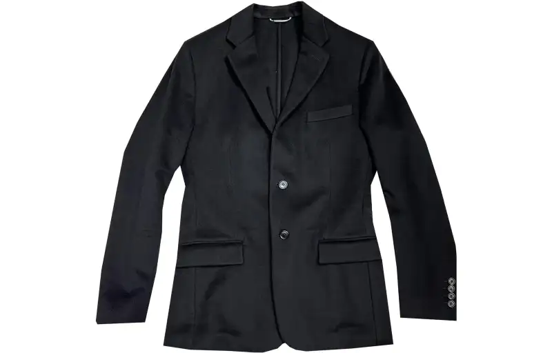 DIOR Business Suits Men's Black Suit Collar Moderate Business Suit