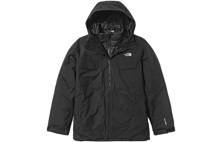 THE NORTH FACE Waterproof, Windproof, Abrasion Resistant, Thermal Windbreaker Jacket Men's Black