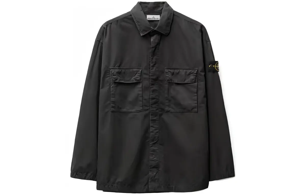 STONE ISLAND SS23 Jackets & Coats Men's Charcoal Gray