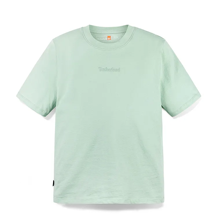 Timberland T Shirt Men's Embossed Green