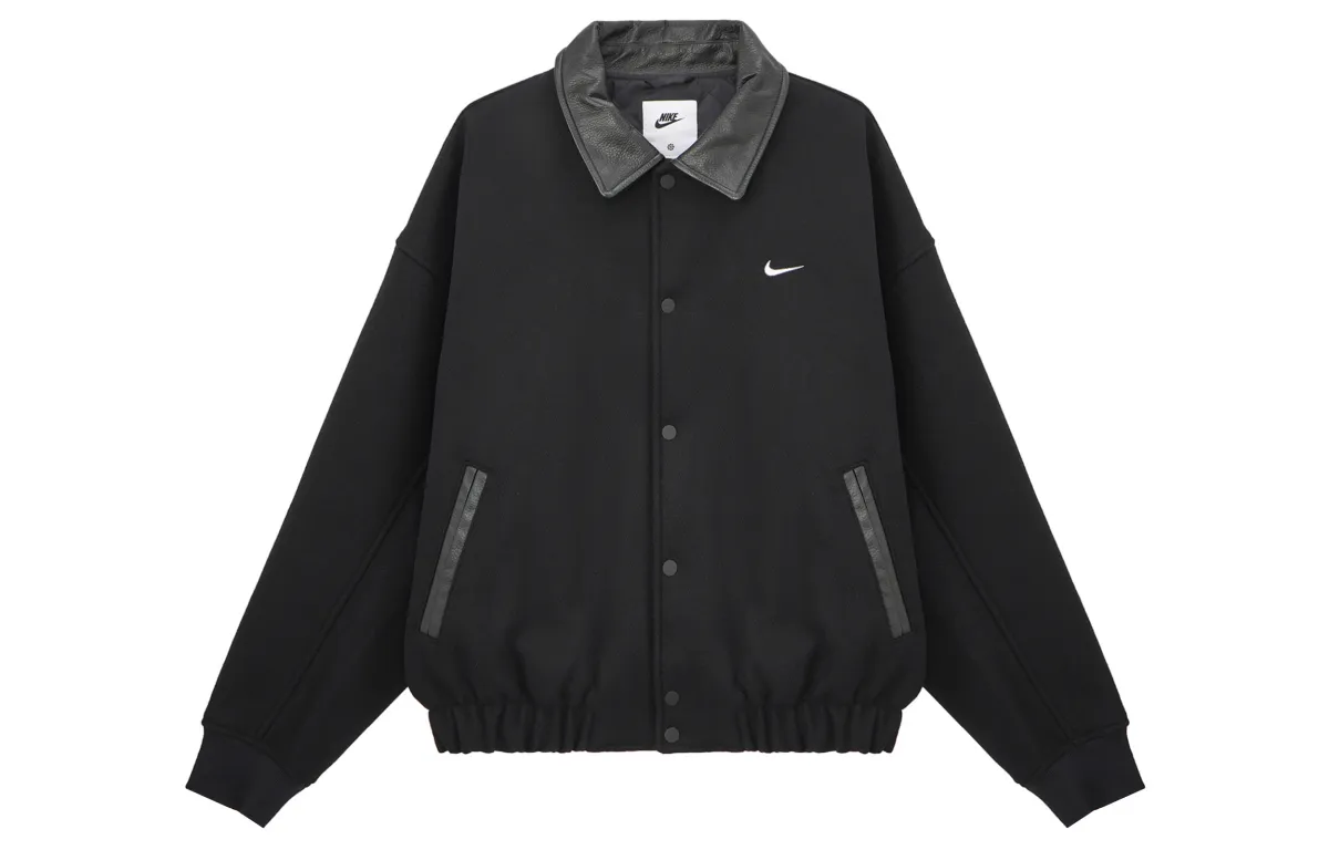 Nike Solo Swoosh Men's Wool Varsity Jacket