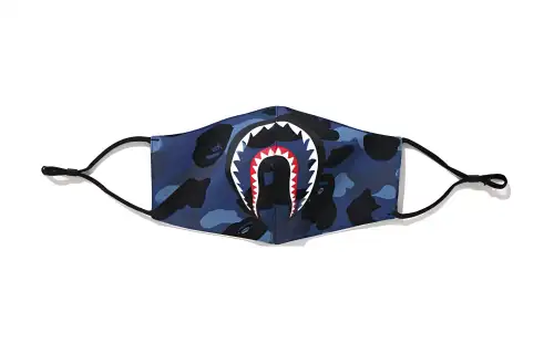 Bape Half Camo Shark Mask
