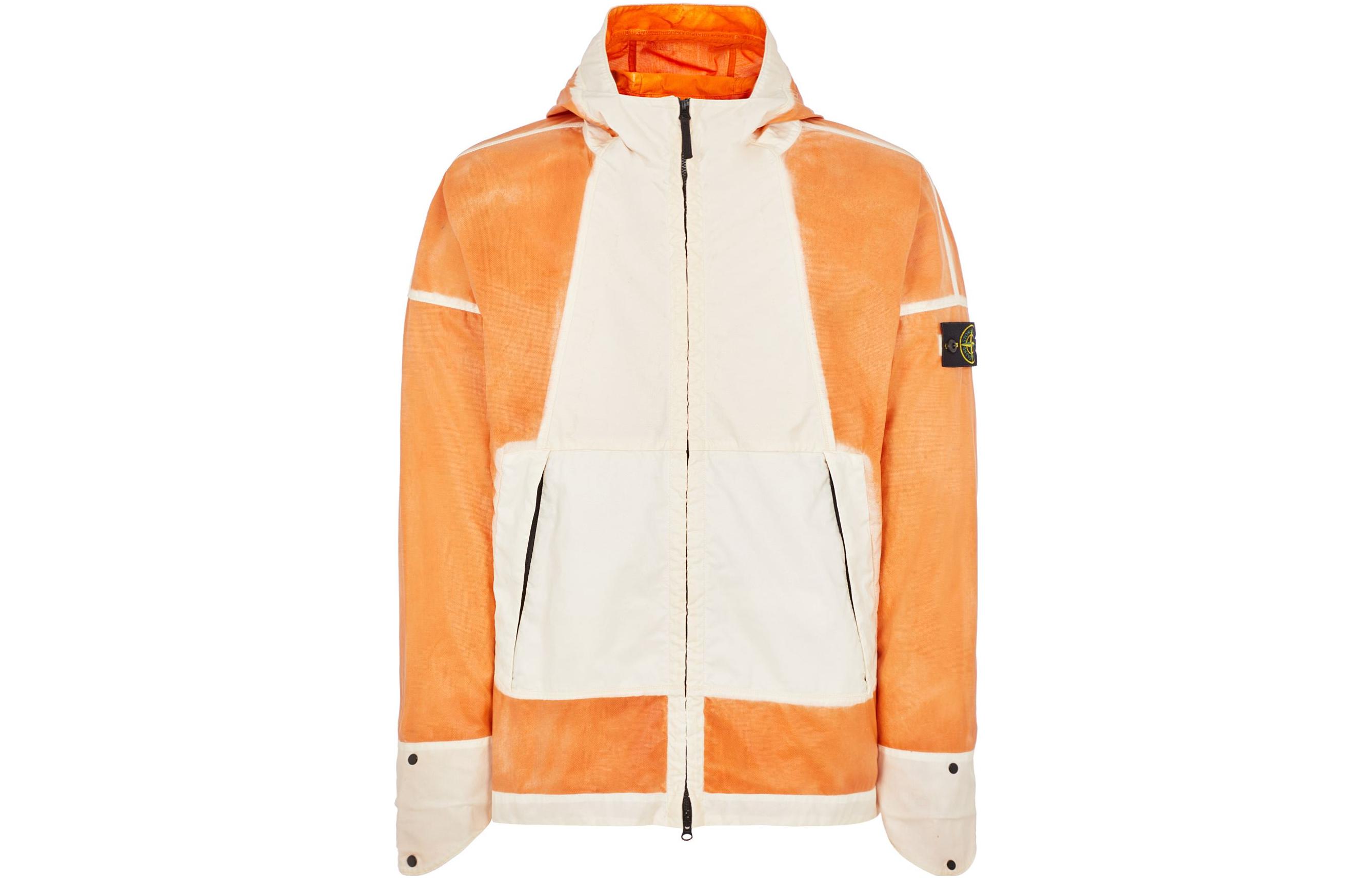 Мужская куртка STONE ISLAND Hand Sprayed (темно-коричневая)
