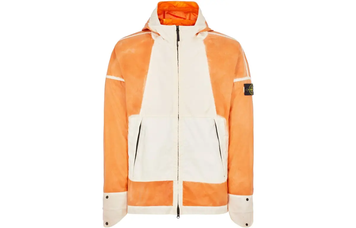 STONE ISLAND STONE ISLAND Hand Sprayed SS23 Jackets & Coats Men's Burnt Tea Brown