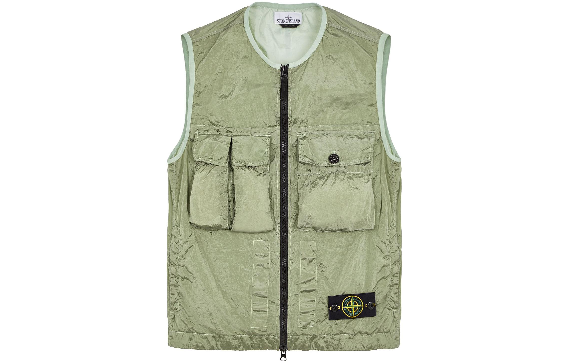 Жилет STONE ISLAND SS23 (зеленый)