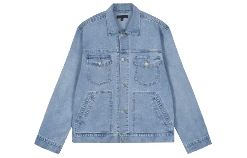UNIQLO Denim Jacket Unisex Blue