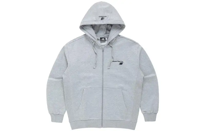 New Balance Jackets Men's Gray Hooded Moderate Other