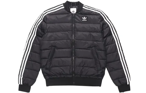 Adidas Originals SST Down Jackets Men's Baseball Collar Moderate Down Jacket