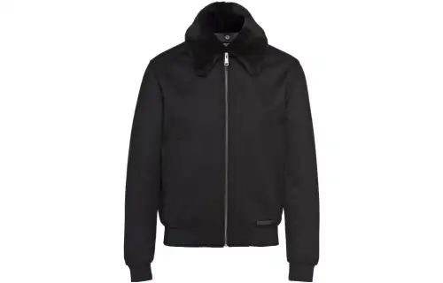 Prada cashmere bomber jacket
